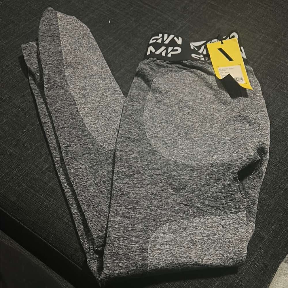 Double Band, Seamless Grey Leggings